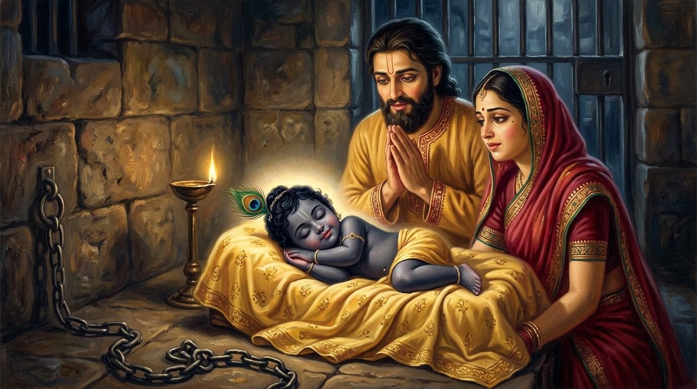 Shri Krishna Divine Birth